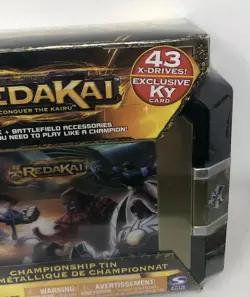 Spin Master Redakai Conquer The Kairu Tin Box With 43 Cards & Exclusive KY Card - Image 2