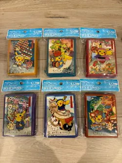 Pokemon cards Sleeves Japan Pokemon Center Tohoku Limited Edition 2025 NEW - Image 1