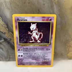 Mewtwo Holo 10/102 1999 Pokemon Base Set WOTC Vintage Holographic Card 💎 - Image 1