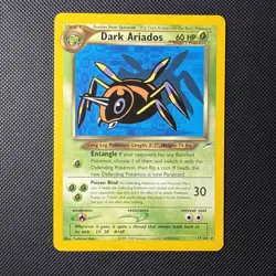 NM Dark Ariados 17/105 Neo Destiny Non Holo Rare Pokemon Card - Image 2