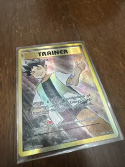 Brock's Grit 107/108 XY Evolutions Full Art Holo Rare Trainer Card NM Condition - Image 2