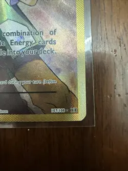 Brock's Grit 107/108 XY Evolutions Full Art Holo Rare Trainer Card NM Condition - Image 5