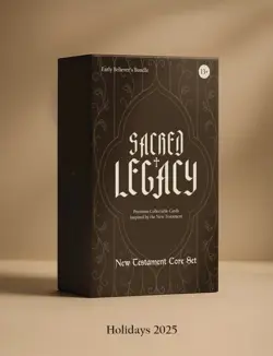 2025 ♱ Sacred Legacy CCG Early Believer's Bundle Box (SOLD OUT) With Promo Cards - Image 1