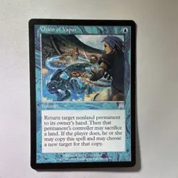 Magic: The Gathering Chain of Vapor Instant 2002 Regular English Carl Critchlow - Image 1