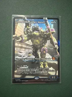 Donatello, Gadget Master - Foil - Showcase M MTG Teenage Mutant Ninja Turtle - Image 1