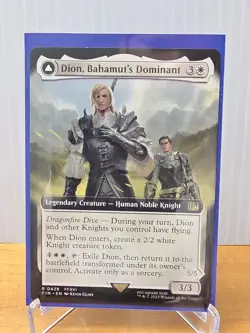 MTG | Dion, Bahamut's Dominant (Extended Art) #428 Non-Foil Final Fantasy - Image 1