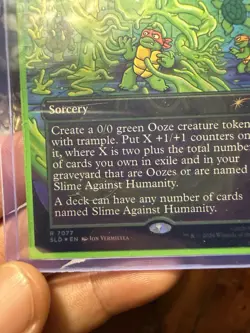 Slime Against Humanity (7077) - Secret Lair Drop Series (SLD) Foil - Image 2