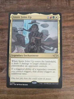 MTG - Annie Joins Up - Outlaws of Thunder Junction - Nm - Image 1