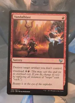 MTG Commander 2015 Uncommon VANDALBLAST NM - Image 1
