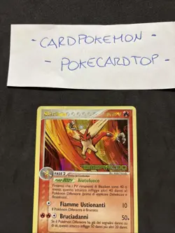 Pokemon Card Blaziken 1/106-EX Smeraldo -ita-Holo-Stamped-Good/exc! - Image 2