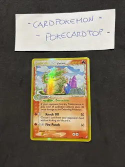 Pokemon Card Ludicolo 6/100-Ex Guardiani Dei Cristalli - Eng-Stamped- Holo-Mint! - Image 1
