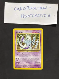 Pokemon Card MEWTWO 29/110-Legendary Collection-Eng-No Holo-nm/Mint! - Image 1