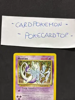 Pokemon Card MEWTWO 29/110-Legendary Collection-Eng-No Holo-nm/Mint! - Image 2
