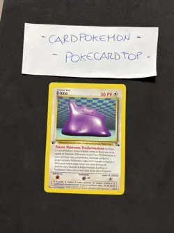 Pokemon Card Ditto 18/62 1ST- Ita-No Holo-Exc! - Image 1
