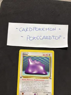 Pokemon Card Ditto 18/62 1ST- Ita-No Holo-Exc! - Image 2