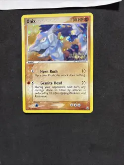 Pokemon Card Onix 69/109-EX Team Rocket Returns-Eng-Holo-stamped-nm/mint! - Image 3