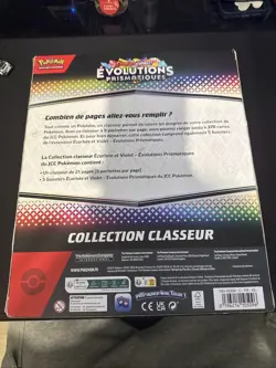 Pokemon Coffret Classeur EV8.5 Evolutions Prismatiques Neuf Scelle FR🇲🇫 - Image 2