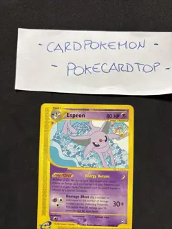 Pokemon Card Espeon 11/147-Aquapolis-eng-no Holo-nm! - Image 2