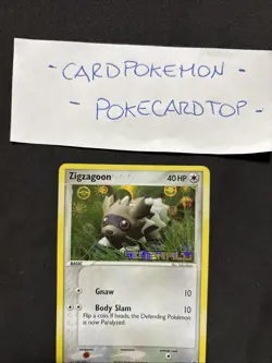 Pokemon Card Zigzagoon 74/106-Stamped-Holo-eng-nm/Mint! - Image 2