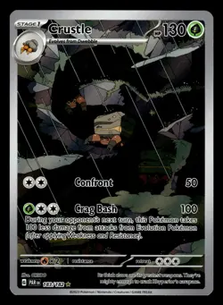 Crustle 183/182 Illustration Rare Paradox Rift Pokemon Card - Image 1