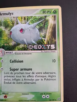 Carte Pokemon Armulys 46/107 Reverse Stamp Ex Deoxys Francais Occasion - Image 2