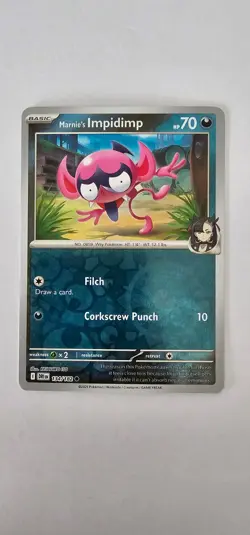 Marnie's Impidimp 134/182 - Destined Rivals - Pokemon TCG - Reverse Holo - Image 1