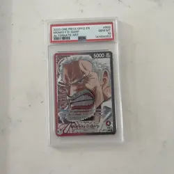 2022 One Piece Paramount War Monkey.D.Garp Leader Alternate Art #OP02-002 PSA 10 - Image 1