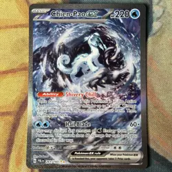 Pokemon Card | Paldea Evolved Chien-Pao ex Special Illustration Rare 261/193 - Image 1