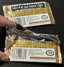 1999 Topps Pokemon TV Animation Green Logo - NO CARDS, 2 EMPTY, PACKAGES ONLY - Image 3