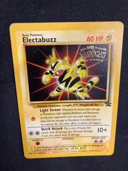 Electabuzz #2 1st Movie Black Star Promo WOTC Pokemon Card VLP - Image 5