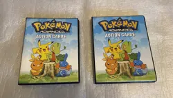 Official 2004 Pokemon Advanced Action Card Folders no cards - Image 1