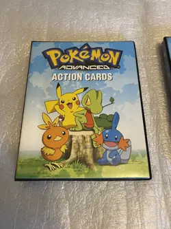 Official 2004 Pokemon Advanced Action Card Folders no cards - Image 2