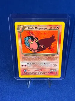 Dark Magcargo 18/105 Neo Destiny Pokemon Card 2000 WOTC Vintage Rare Team Rocket - Image 1