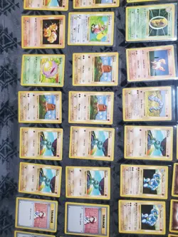 LP/NM Base Set SHADOWLESS Lot 50 Cards WOTC POKEMON - Image 3