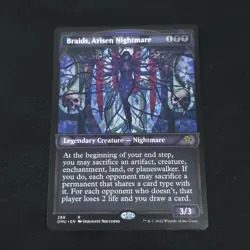 Braids, Arisen Nightmare (Showcase) Dominaria United (DMU) #288 • Pack Fresh - Image 1