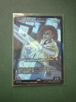 April O'Neil, Hacktivist (Showcase) M TMNT Foil 282 NM - Image 1