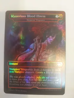 Mysterious Blood Illness - Innistrad: Crimson Vow Foil Misprint - Image 1