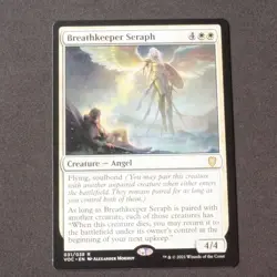 Breathkeeper Seraph 31 MTG Commander: Innistrad: Crimson Vow (VOC) Rare NM - Image 1