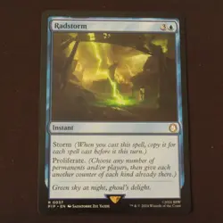 Radstorm 37 MTG Universes Beyond: Fallout (PIP) Rare NM - Image 1