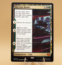 The Last Ronin | 154 | Mythic | Regular | TMNT | MTG | Store Promo Eligible - Image 1