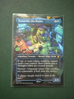 Donatello, the Brains - 2 - NM Foil - Teenage Mutant Ninja Turtles - MTG - Image 1