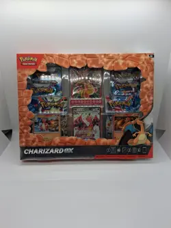 Pokemon TCG: Charizard ex Premium Collection Box - 6 Packs Factory Sealed 820650873232 - Image 1