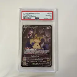 Mimikyu V TG16/TG30 Pokemon Brilliant Stars 2022 PSA 10 - Image 1