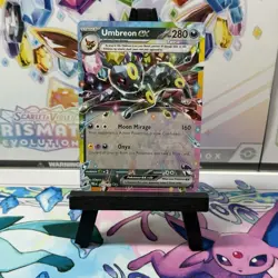 Pokemon TCG Umbreon EX Ultra Rare Prismatic Evolutions - Image 1