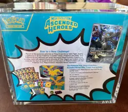 Pokemon Elite Trainer Box Acrylic Display Case - UV Protection & Magnetic Lid - Image 2