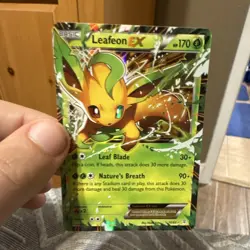 Pokemon Leafeon EX Full Art Holo Ultra Rare Generations 10/83 170HP English - Image 1