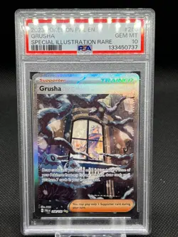 Pokemon TCG Grusha Holo PSA 10 #268/193 Paldea Evolved Special Illustration Rare - Image 1