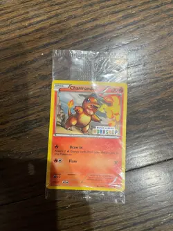 STAMPED CHARMANDER BUILD-A-BEAR WORKSHOP EXCLUSIVE PROMO POKEMON 17/113 NON-HOLO - Image 1