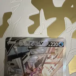 Pokemon Origin Forme Palkia V Ultra Rare Full Art Holo 167/189 Astral Radiance - Image 3