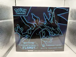 Pokemon Mega Evolution Phantasmal Flames Pokemon Center Elite Trainer Box ETB - Image 1